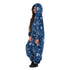 Snuggs Kids Blanket Onesie Blue Christmas Tree